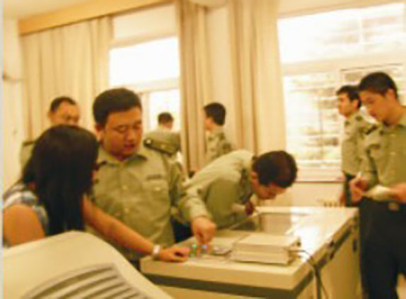 军代表到我公司军检